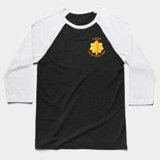 POCKET - Major Rank Insignia - MAJ Baseball T-Shirt